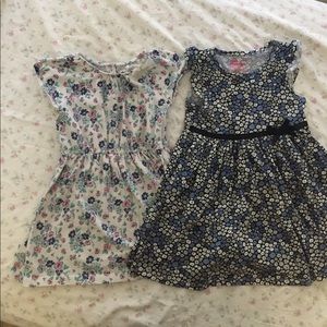 Two cute girls dresses